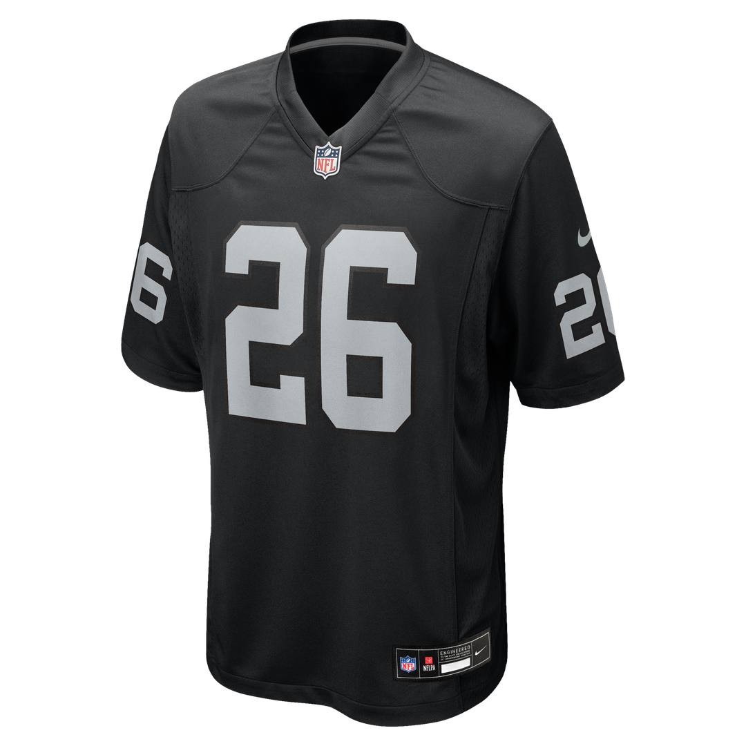 Darien Porter Las Vegas Raiders Nike Team Game Jersey - Black