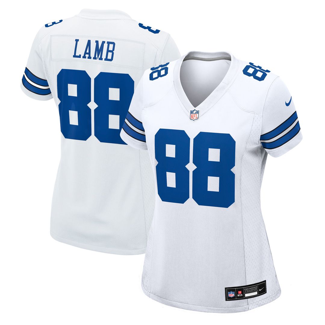 CeeDee Lamb Dallas Cowboys Nike Women's Alternate Game Team Official Jersey - Navy