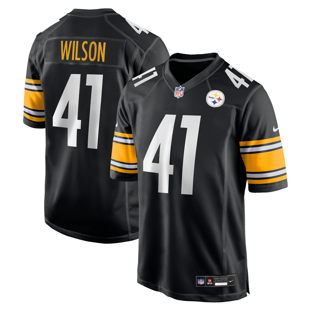 Payton Wilson Pittsburgh Steelers Nike  Game Official Jersey - Black
