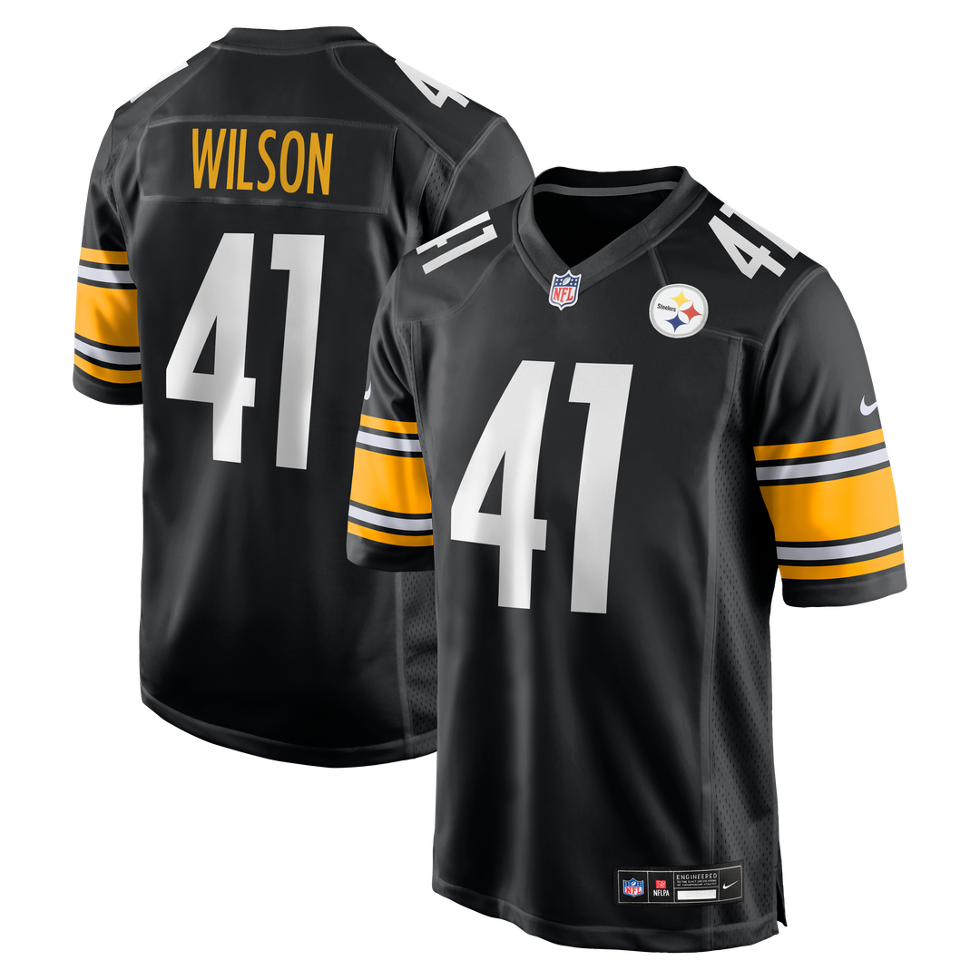 Payton Wilson Pittsburgh Steelers Nike  Game Official Jersey - Black