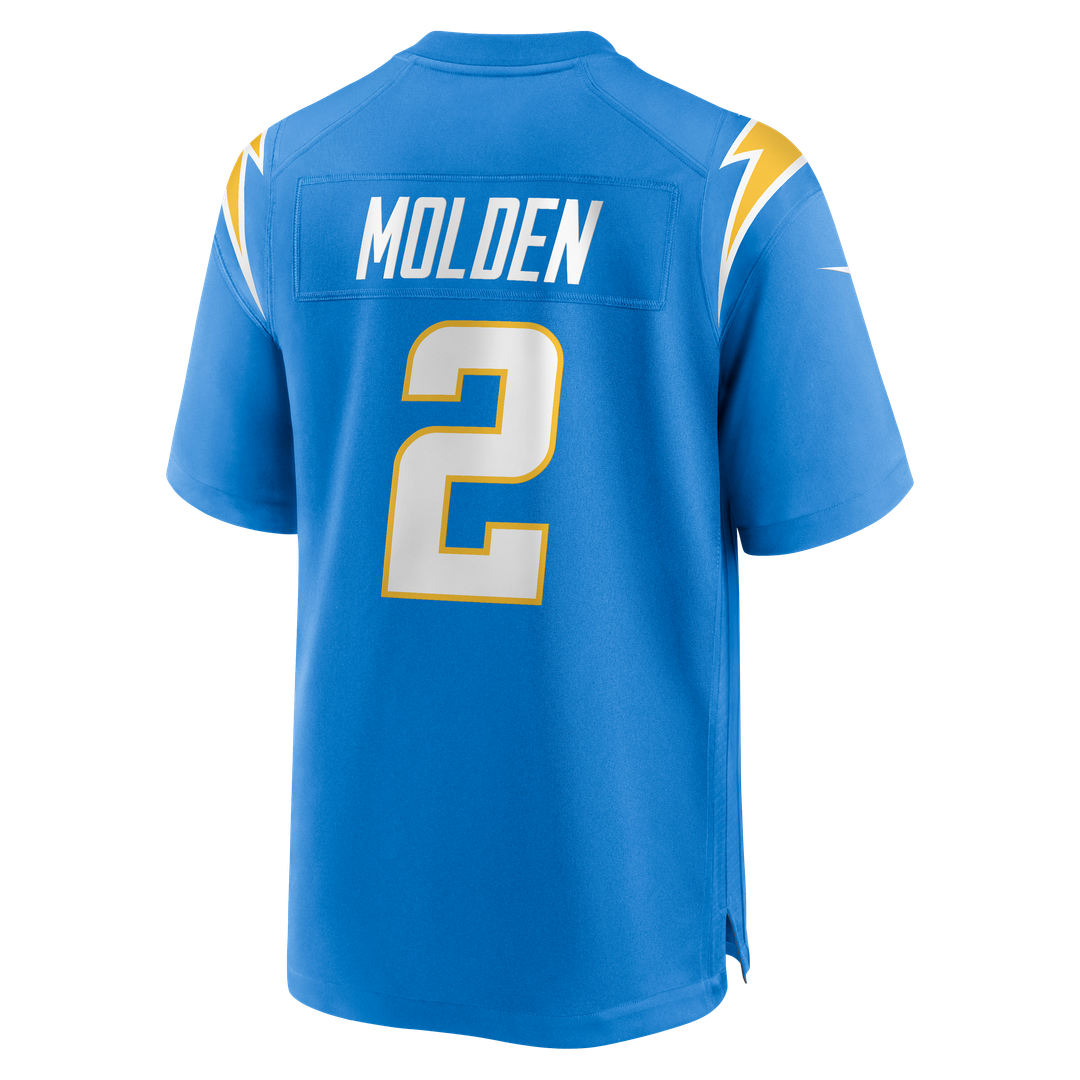 Elijah Molden Los Angeles Chargers Nike Team Game Jersey - Powder Blue