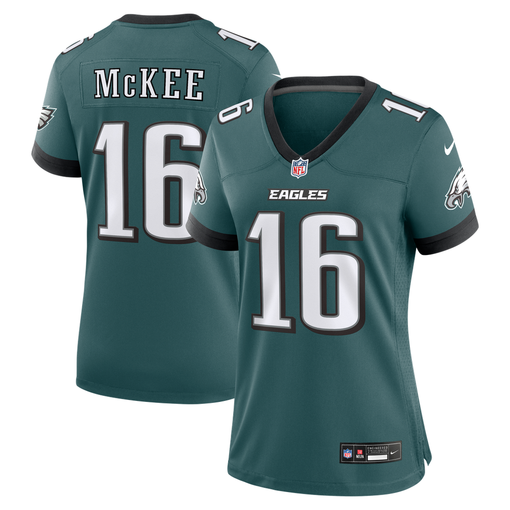 Tanner McKee Philadelphia Eagles Nike Women's Team Game Official Jersey -  Midnight Green