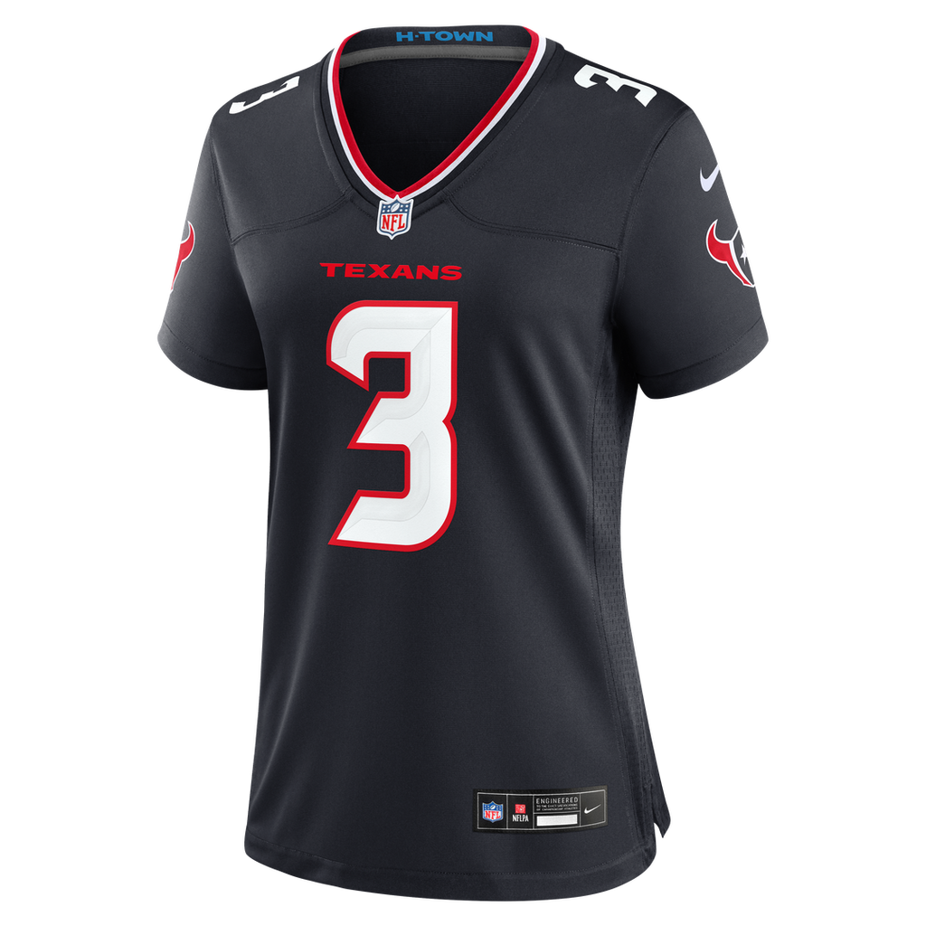 Kamari Lassiter Houston Texans Nike Women's Team Game Jersey - Navy