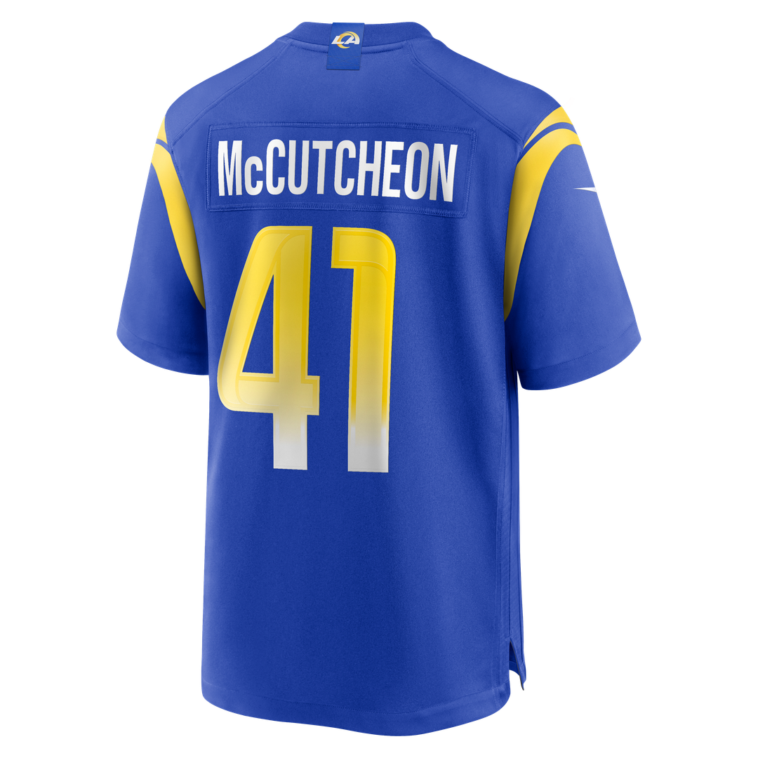 Cameron McCutcheon Los Angeles Rams Nike Game Jersey - Royal