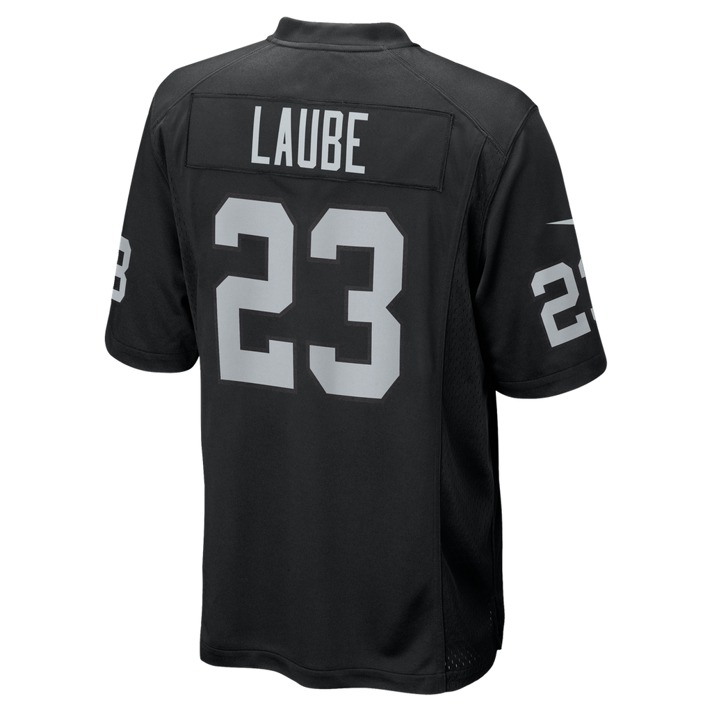 Dylan Laube Las Vegas Raiders Nike Team Game Jersey - Black