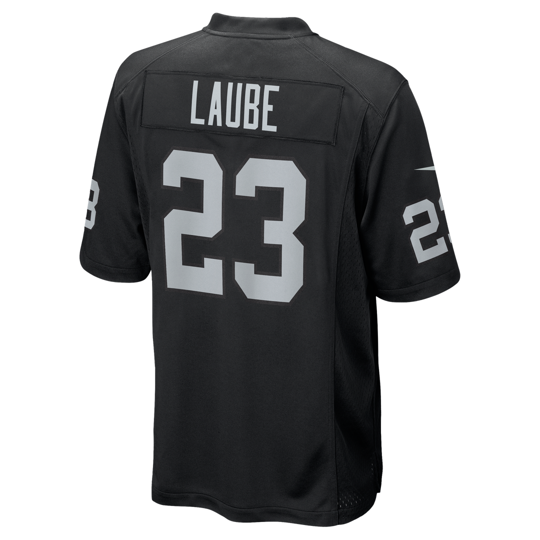 Dylan Laube Las Vegas Raiders Nike Team Game Jersey - Black