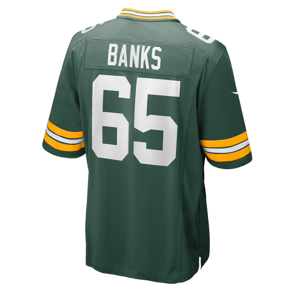Aaron Banks Green Bay Packers Nike Team Game Official Jersey -  Green
