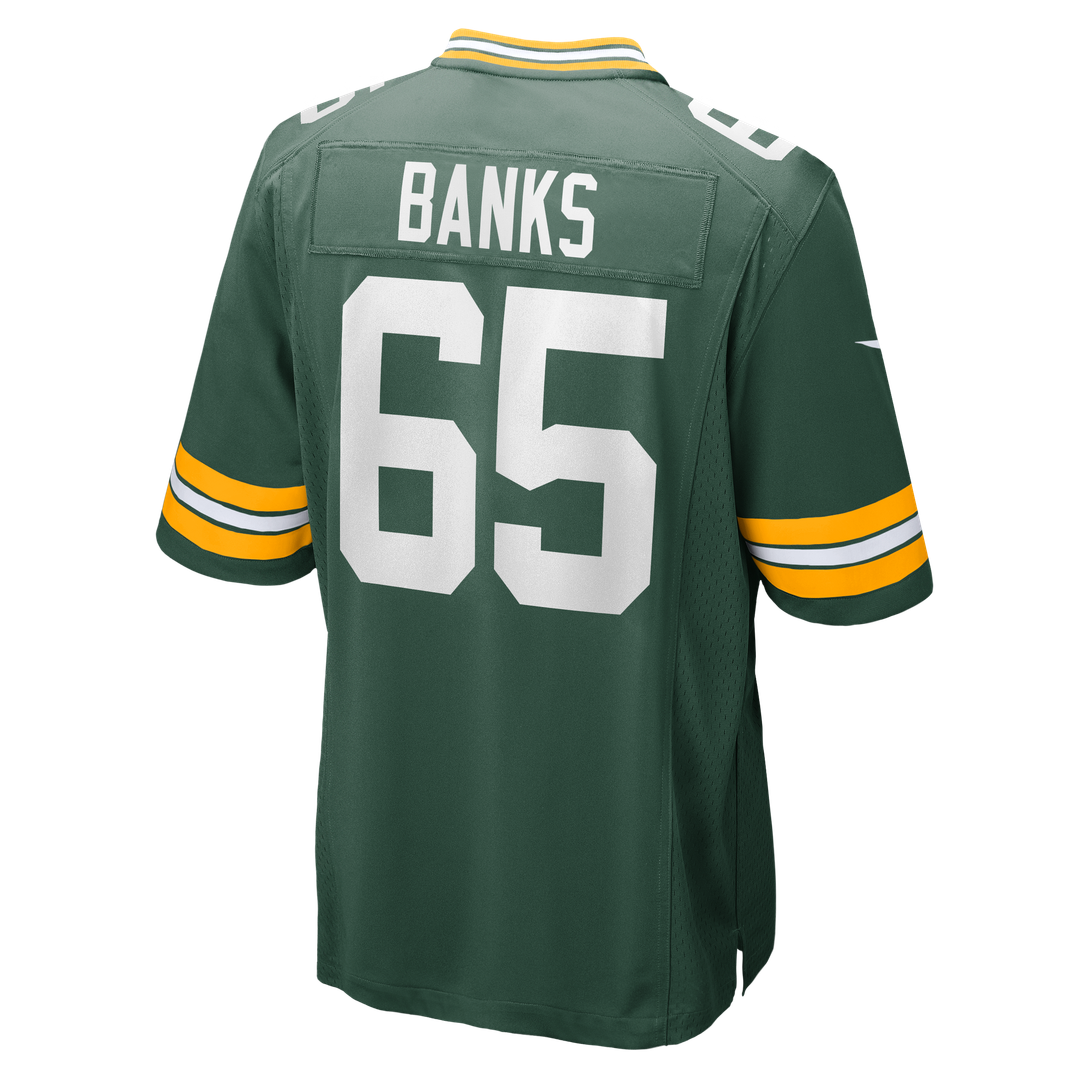 Aaron Banks Green Bay Packers Nike Team Game Official Jersey -  Green