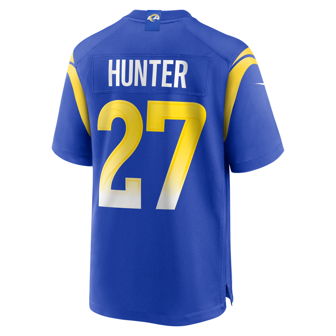 Jarquez Hunter Los Angeles Rams Nike Team Game Official Jersey -  Royal
