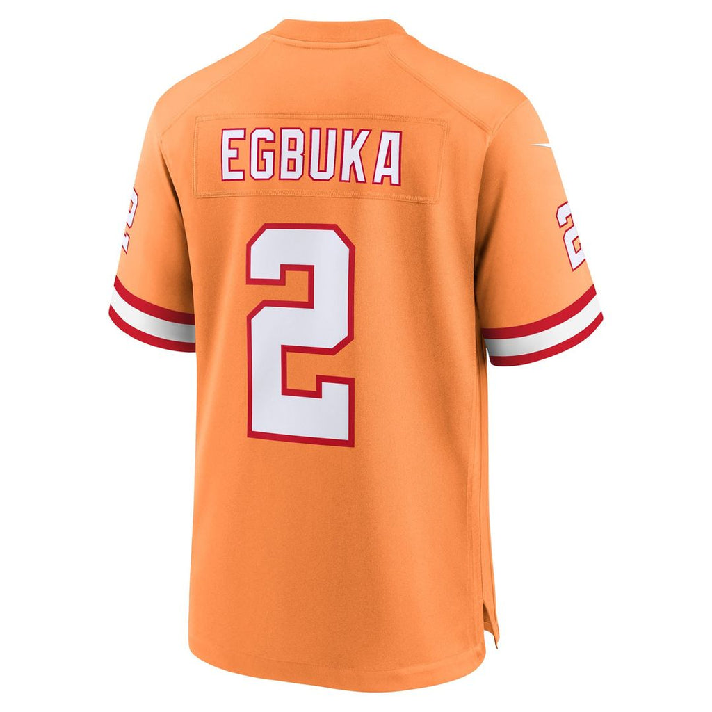 Emeka Egbuka Tampa Bay Buccaneers Nike Alternate 2 Game Jersey - Creamsicle