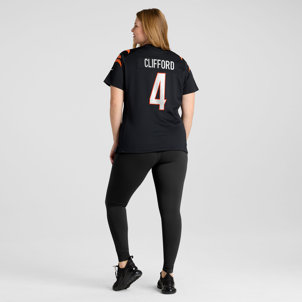 Sean Clifford Cincinnati Bengals Nike Women's Team Game Official Jersey -  Black