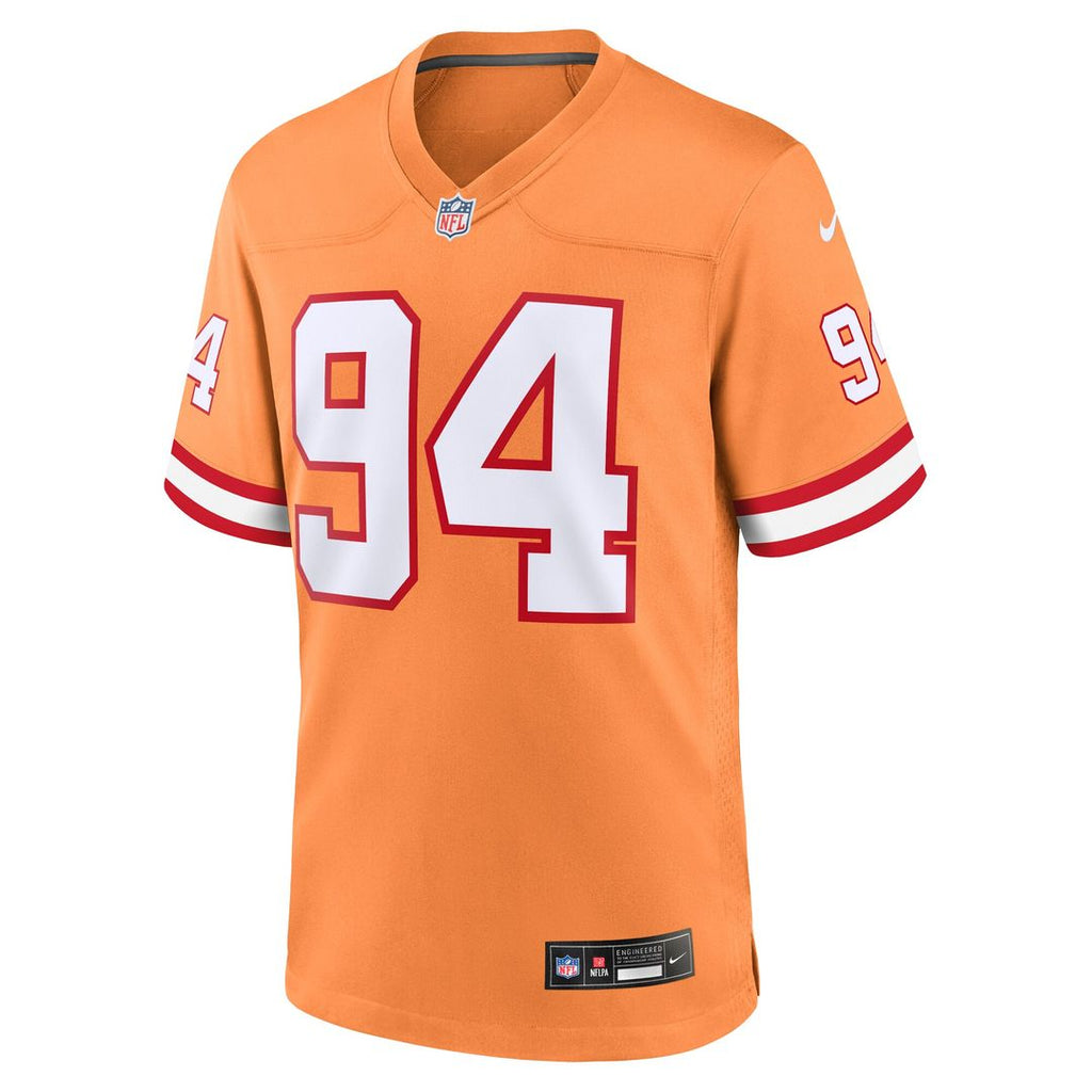 Calijah Kancey Tampa Bay Buccaneers Nike Game Jersey - White