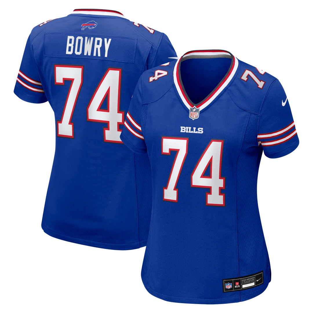 Jude Bowry Buffalo Bills Nike Women's Team Game Jersey - Royal