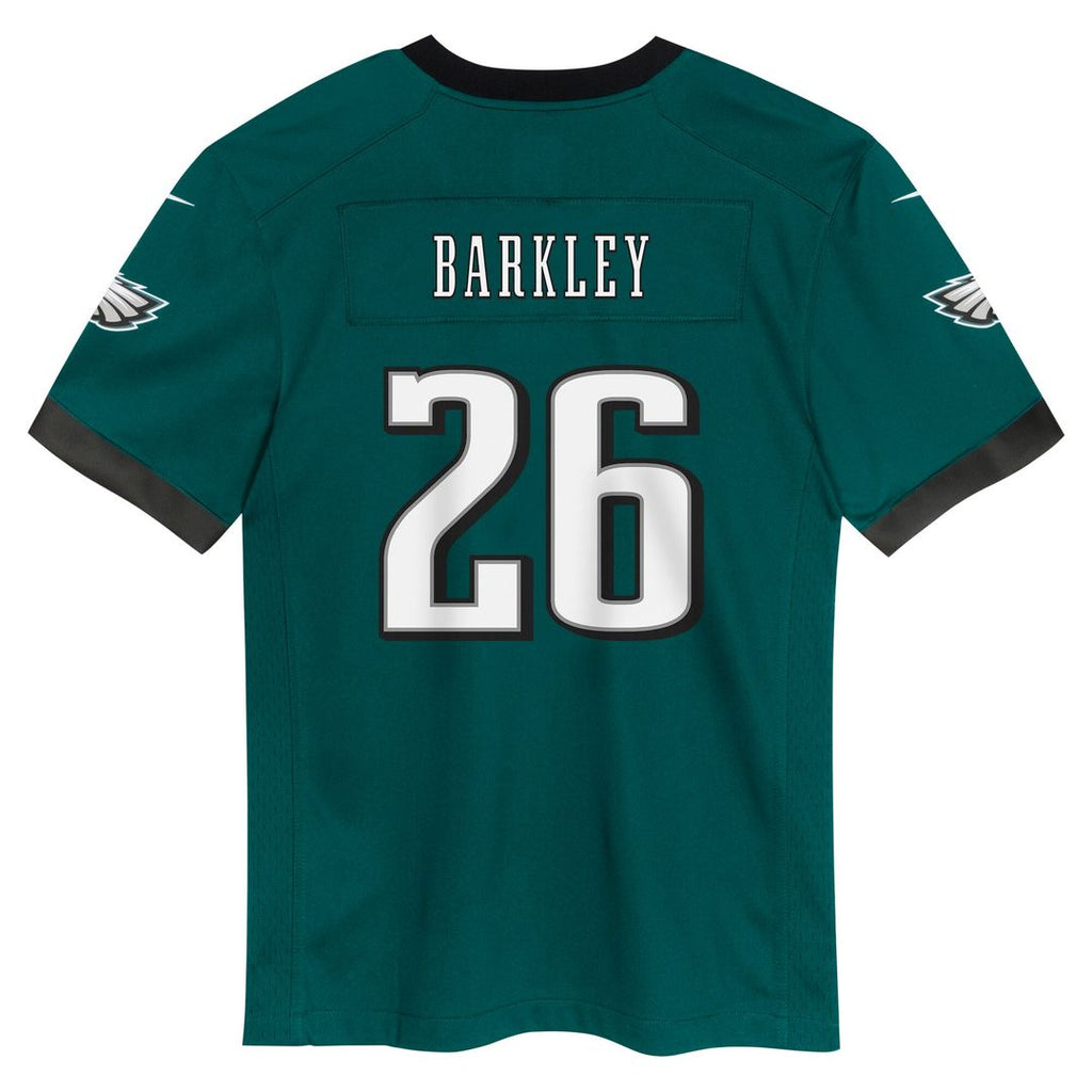 Saquon Barkley Philadelphia Eagles Nike Toddler Game Official Jersey - Midnight Green