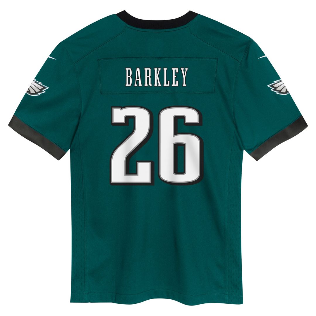 Saquon Barkley Philadelphia Eagles Nike Toddler Game Official Jersey - Midnight Green