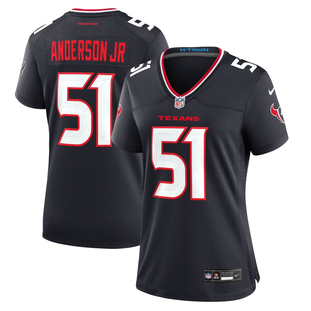 Will Anderson Jr. Houston Texans Nike Women's Game Official Jersey - Navy