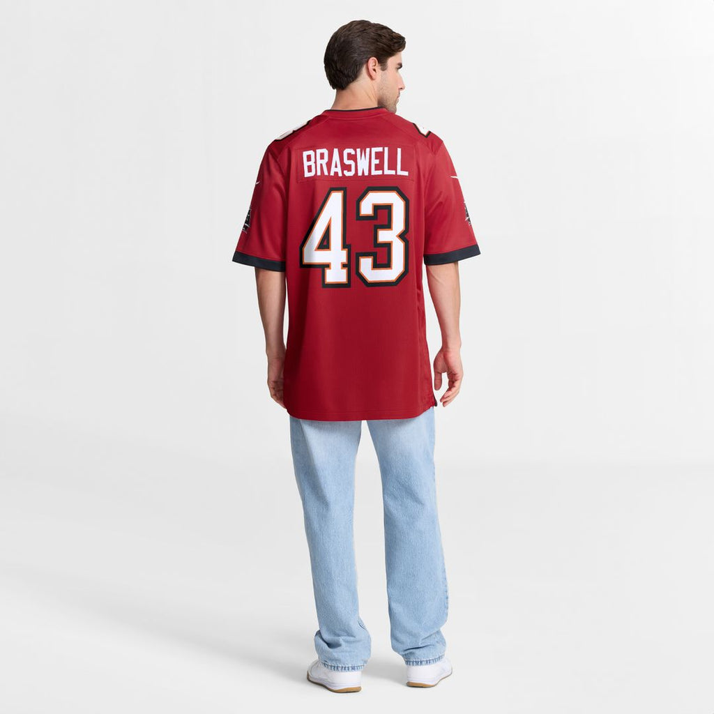 Chris Braswell Tampa Bay Buccaneers Nike Game Jersey - Red