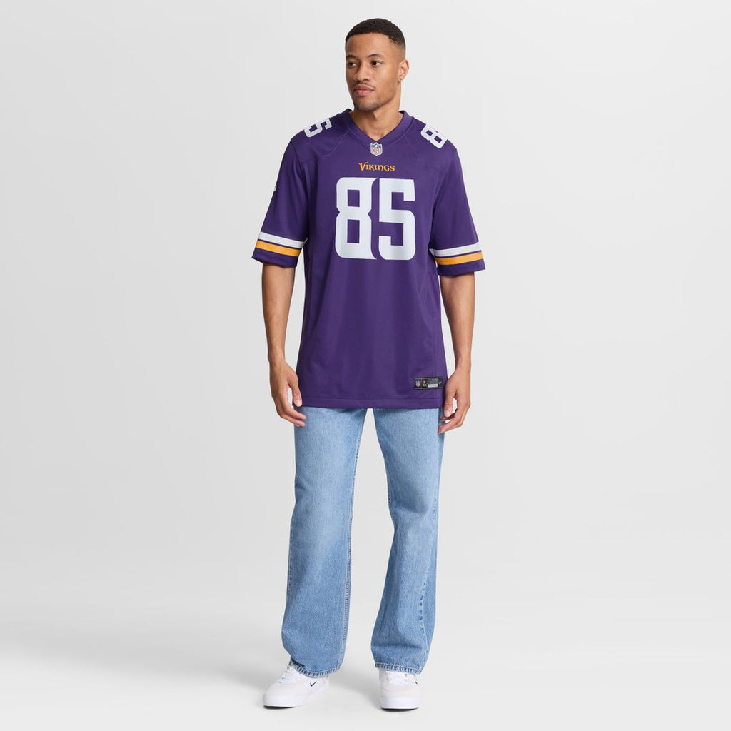 Ben Yurosek Minnesota Vikings Nike Team Game Official Jersey -  Purple