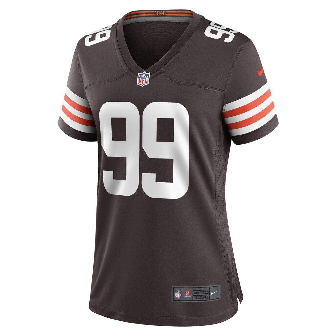 Za'Darius Smith Cleveland Browns Nike Women's Team Game Official Jersey -  Brown