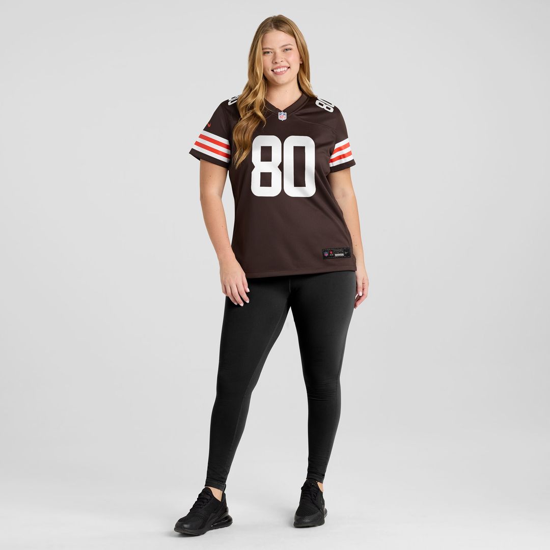 Jamari Thrash Cleveland Browns Nike Women's  Game Official Jersey -  Brown