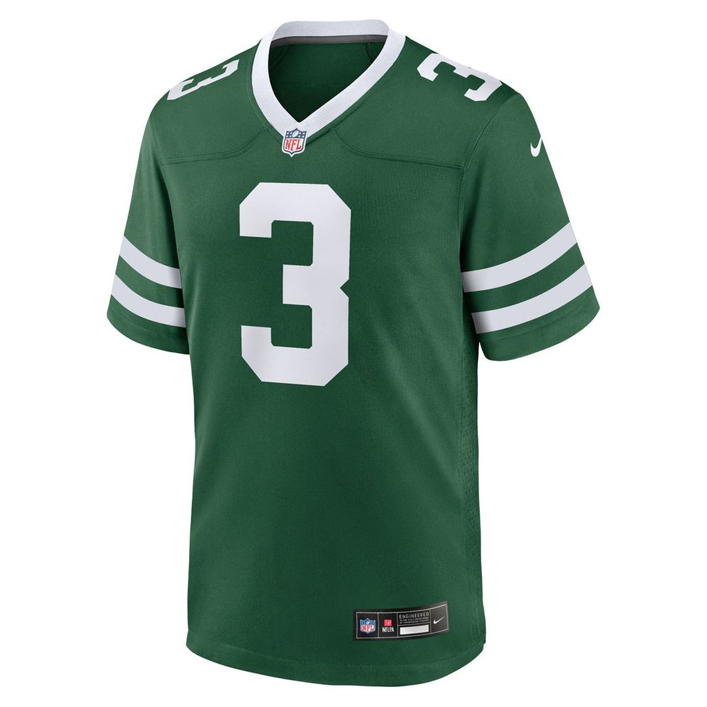 John Metchie III New York Jets Nike Team Game Official Jersey - Legacy Green