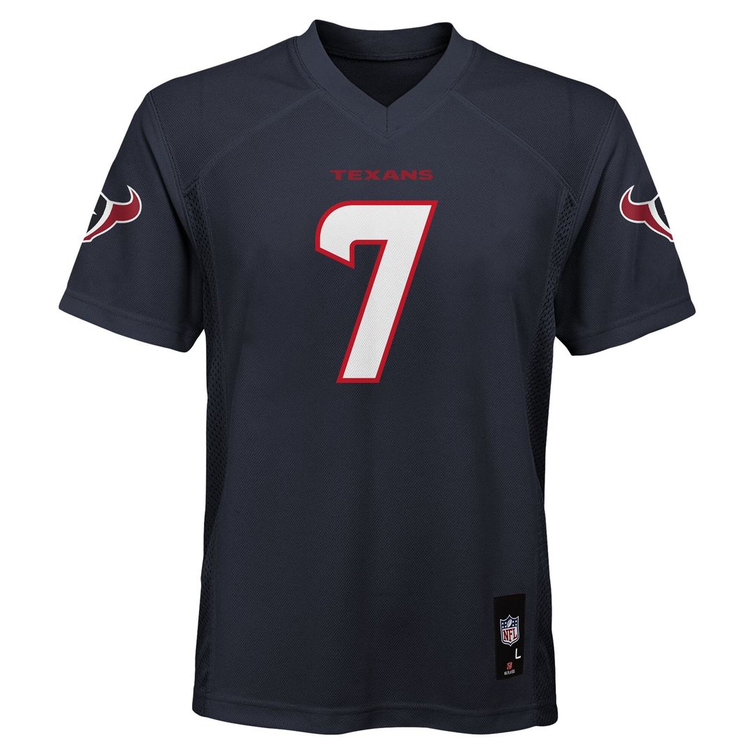 C.J. Stroud Houston Texans Youth Player Replica Jersey - Navy
