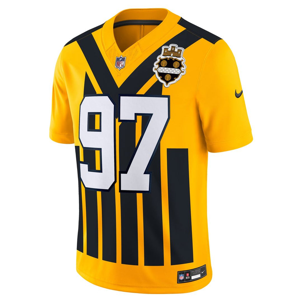 Cameron Heyward Pittsburgh Steelers Nike Alternate Vapor F.U.S.E. Limited Official Jersey - Gold
