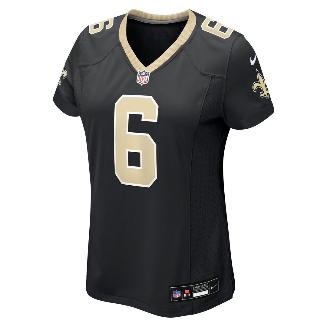 Tyler Shough New Orleans Saints Nike Women's Game Official Jersey - Black