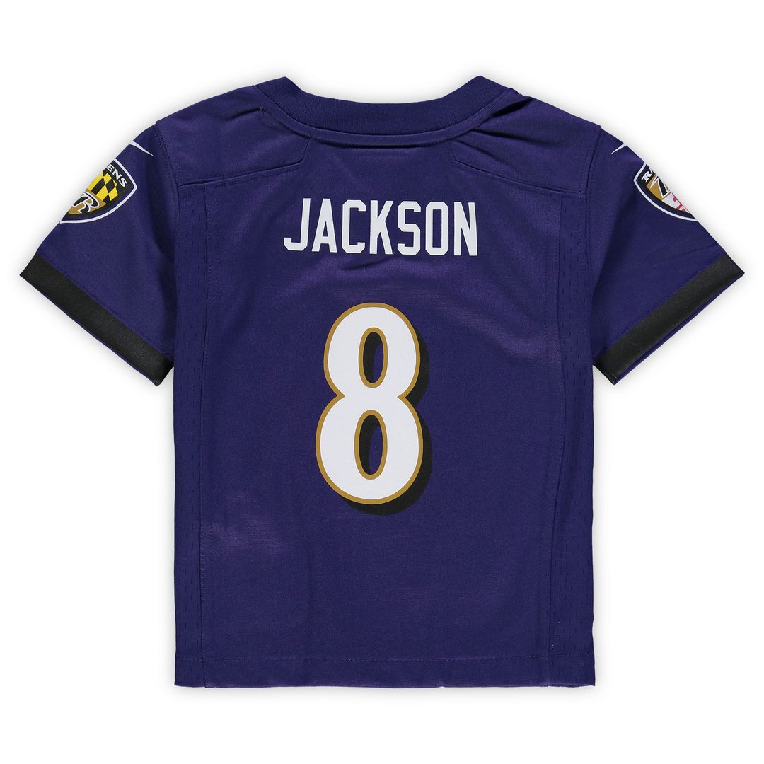 Lamar Jackson Baltimore Ravens Nike Toddler Game Official Jersey - Purple