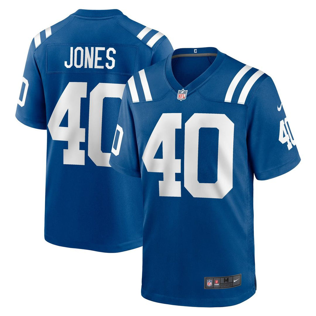 Jaylon Jones Indianapolis Colts Nike Team Game Official Jersey -  Royal