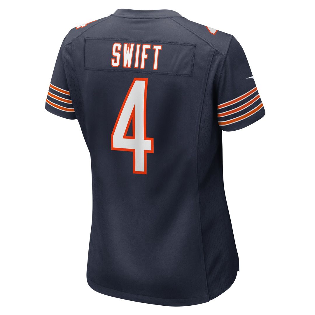D'Andre Swift Chicago Bears Nike Women's Game Jersey - Navy