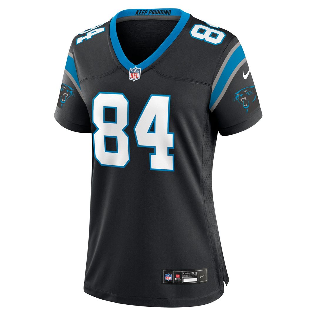 Mitchell Evans Carolina Panthers Nike Women's Team Game Official Jersey -  Black