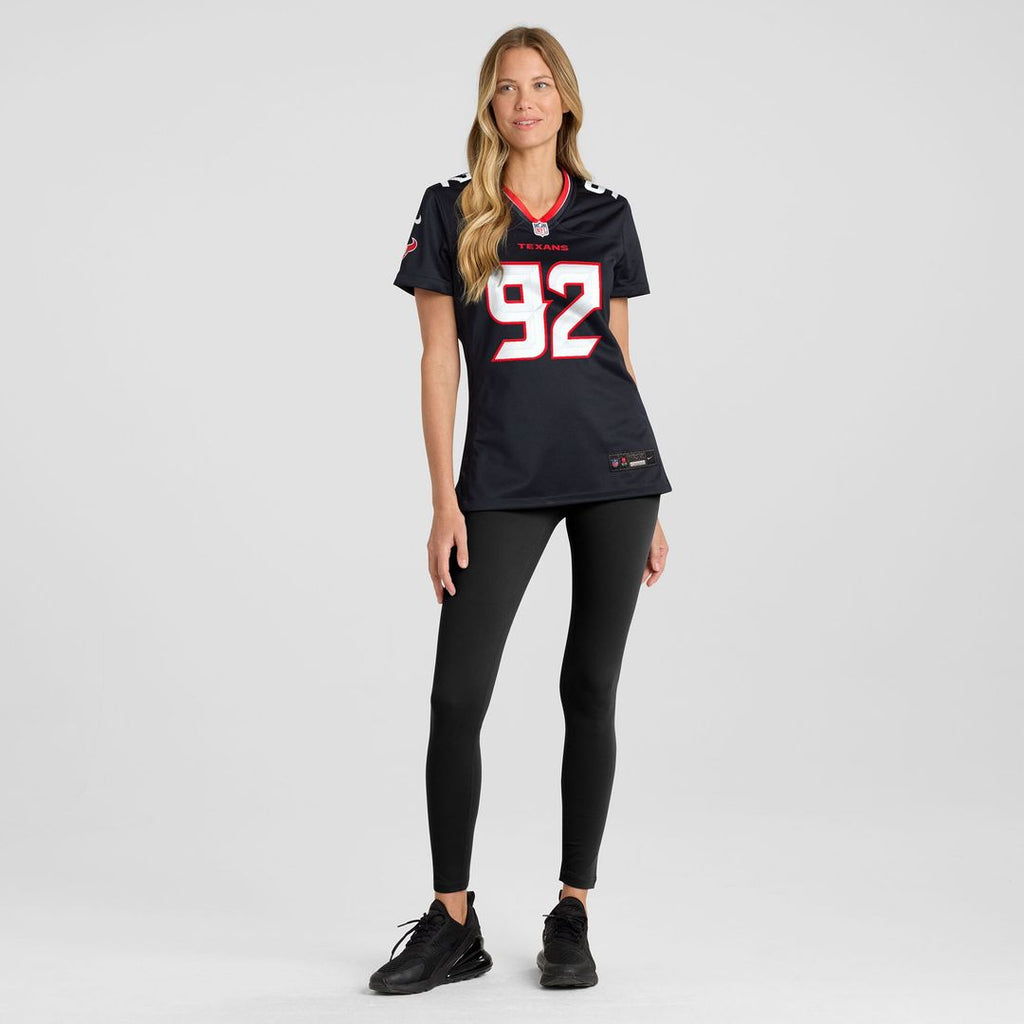 Dylan Horton Houston Texans Nike Women's Team Game Jersey - Navy