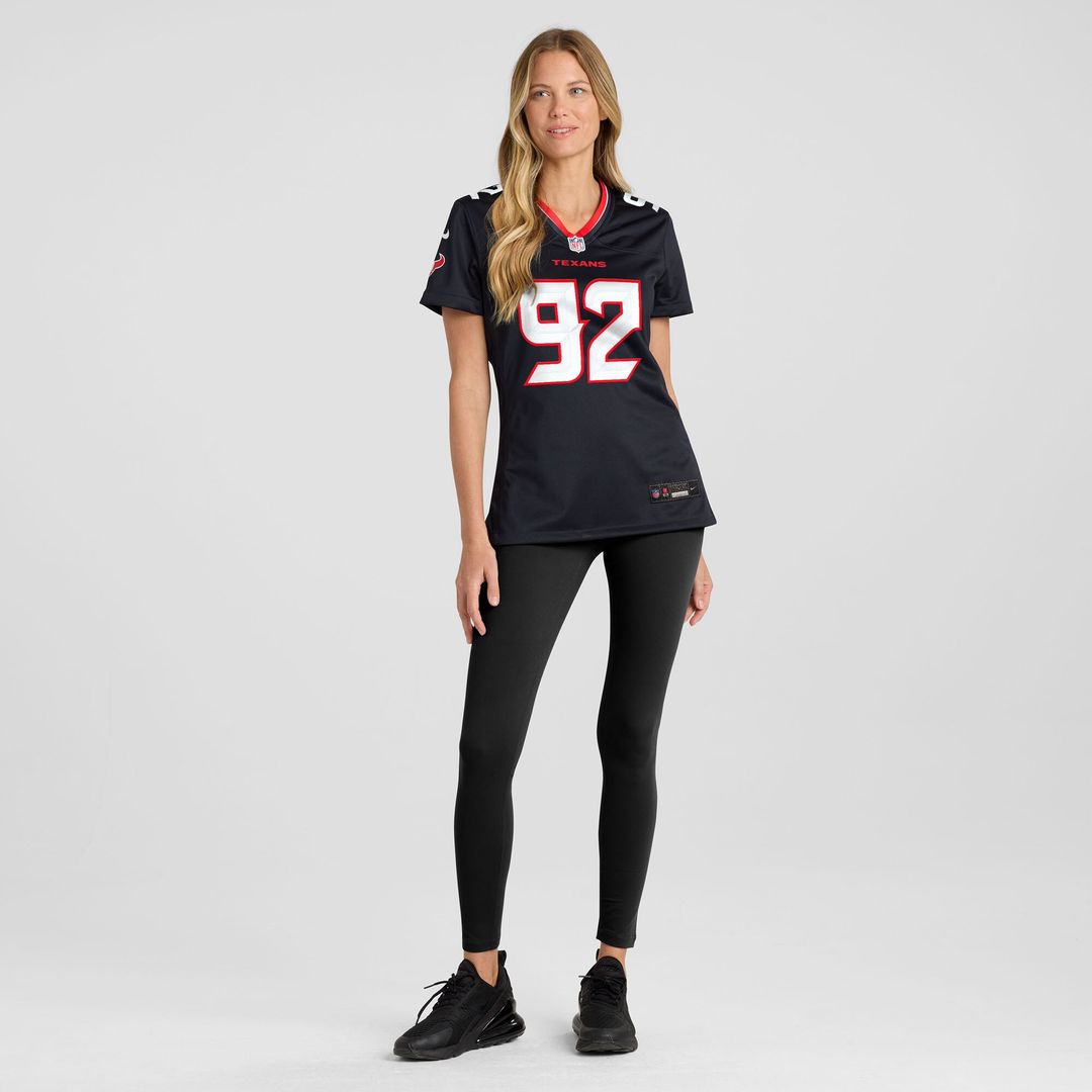 Dylan Horton Houston Texans Nike Women's Team Game Jersey - Navy