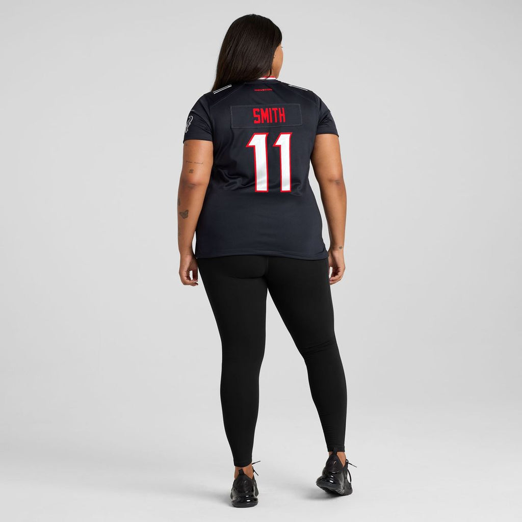 Tremon Smith Houston Texans Nike Women's Team Game Official Jersey -  Navy