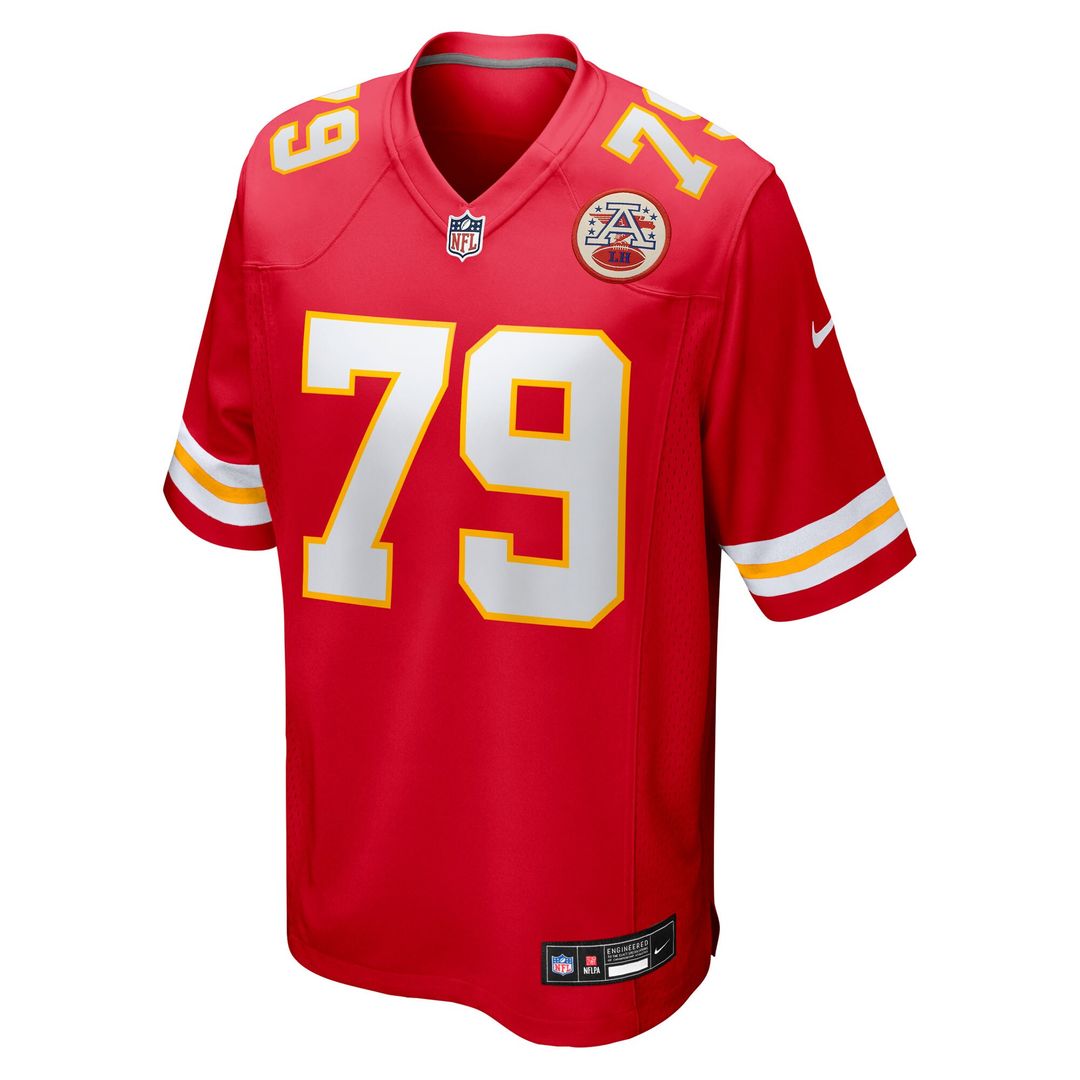 Esa Pole Kansas City Chiefs Nike Team Game Official Jersey -  Red