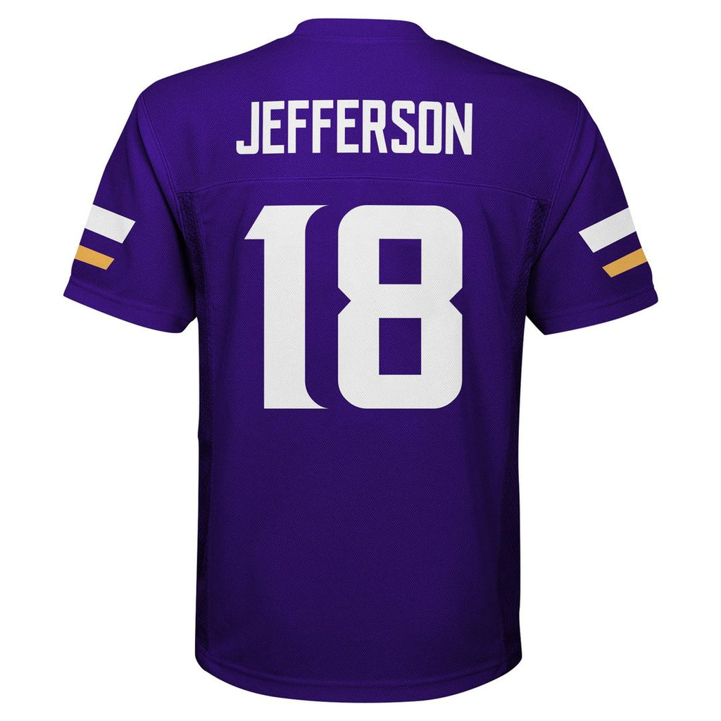 Justin Jefferson Minnesota Vikings Preschool Player Replica Jersey - Purple