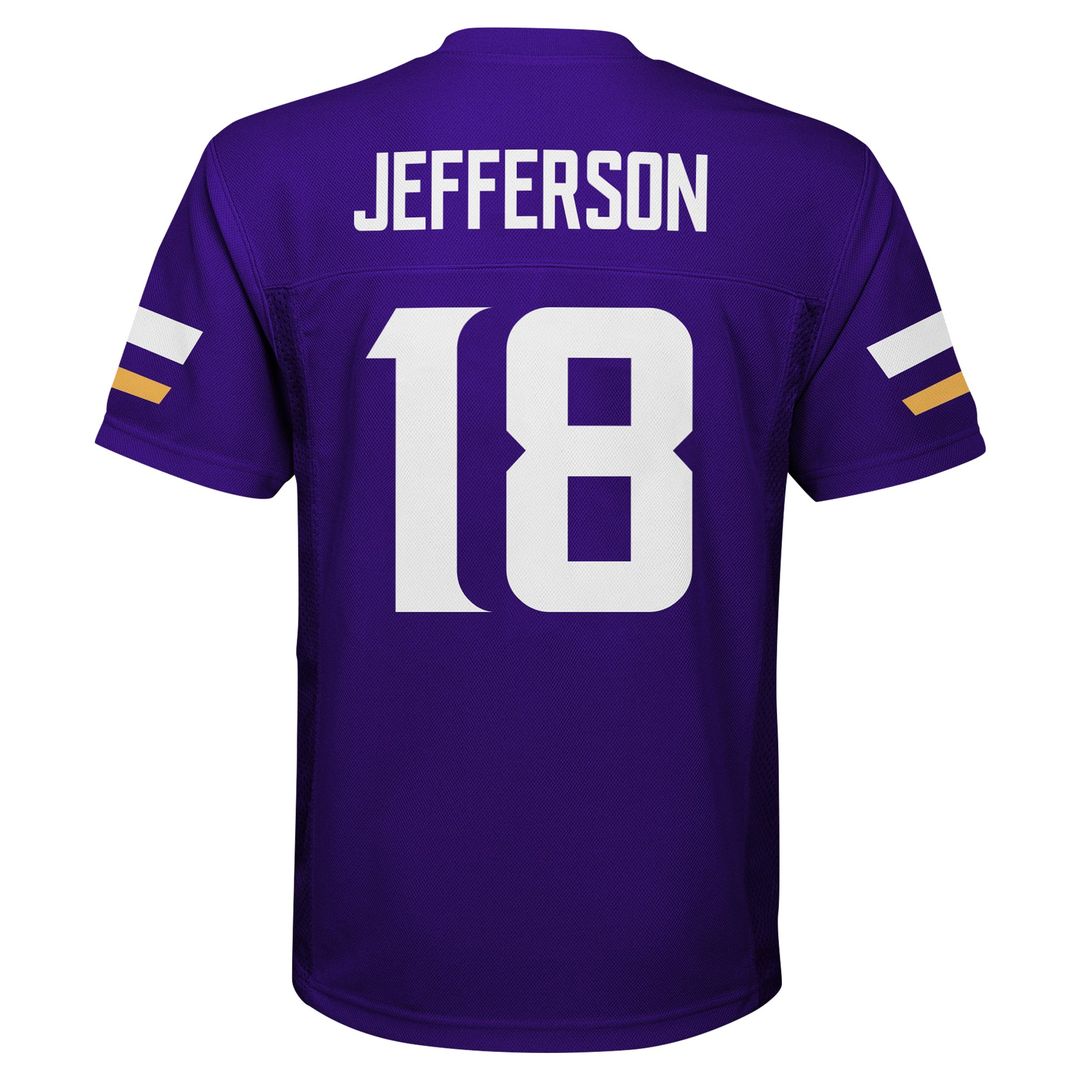 Justin Jefferson Minnesota Vikings Preschool Player Replica Jersey - Purple