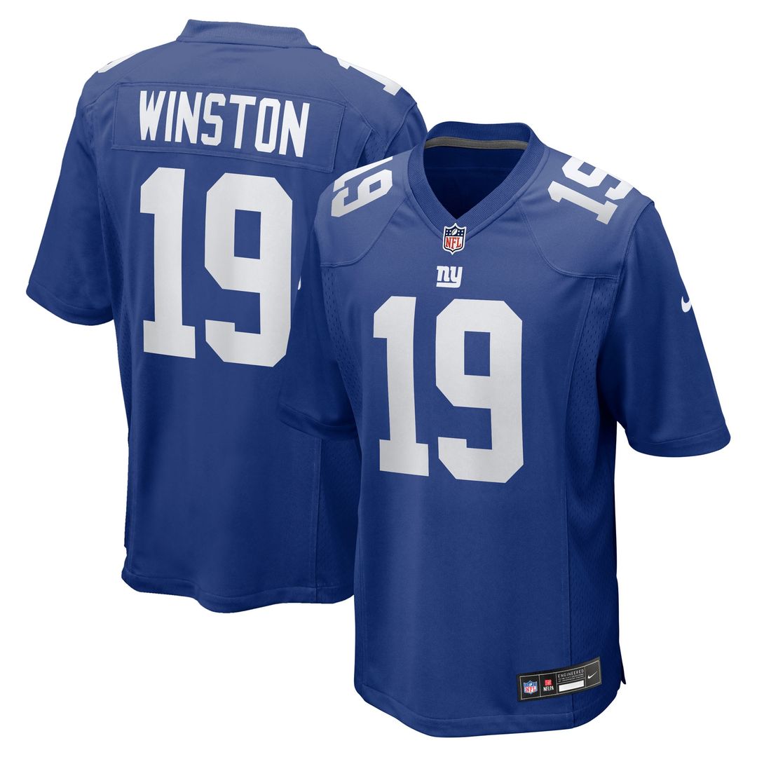 Jameis Winston New York Giants Nike Game Official Jersey -  White