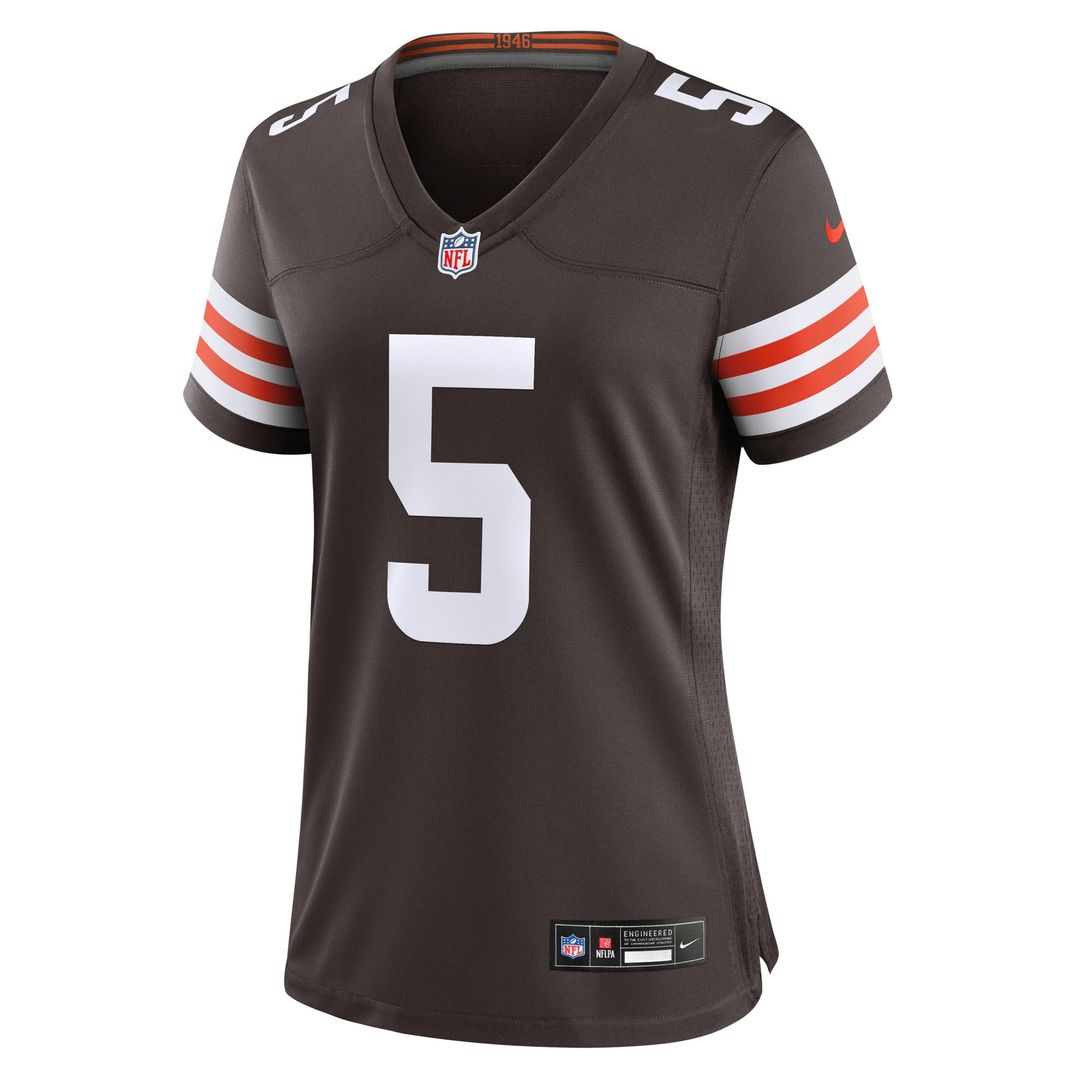 Rayshawn Jenkins Cleveland Browns Nike Women's Team Game Official Jersey -  Brown