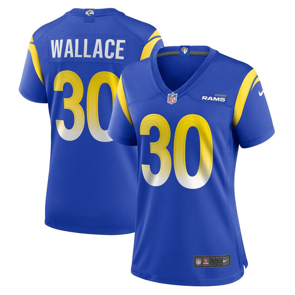 Josh Wallace Los Angeles Rams Nike Women's Game Official Jersey -  Royal
