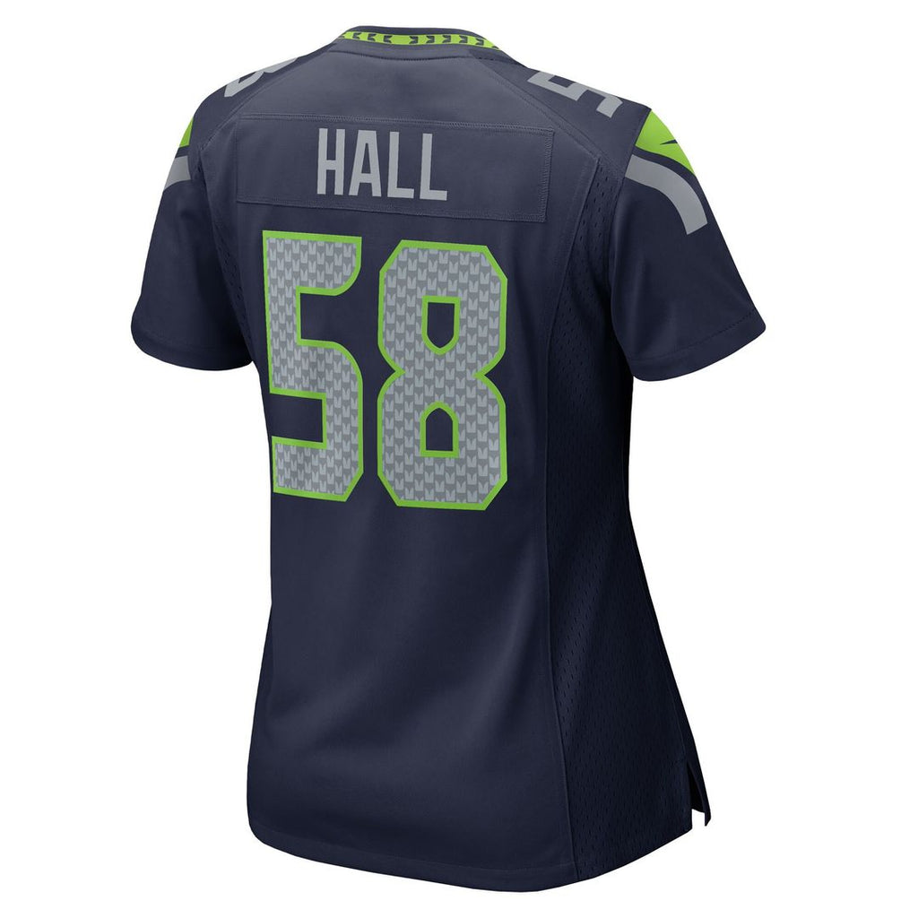 Derick Hall Seattle Seahawks Nike Women's Team Game Jersey - College Navy