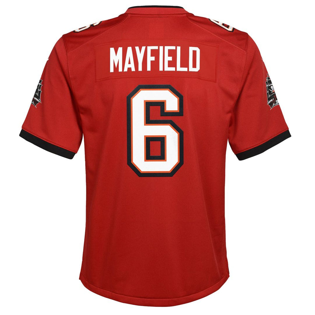 Baker Mayfield Tampa Bay Buccaneers Nike Youth Alternate Game Official Jersey - Orange