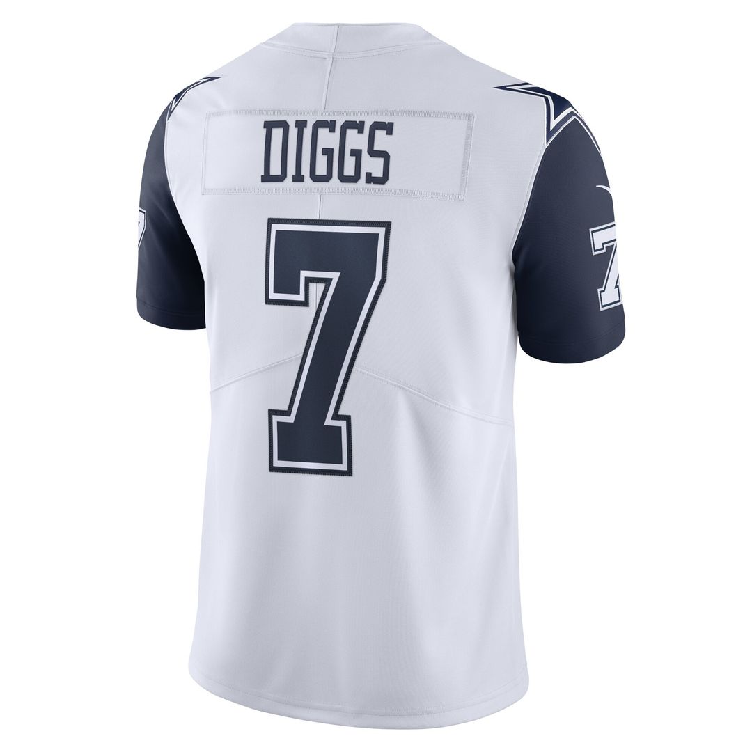 Trevon Diggs Dallas Cowboys Nike Alternate Vapor Limited Official Jersey - Navy