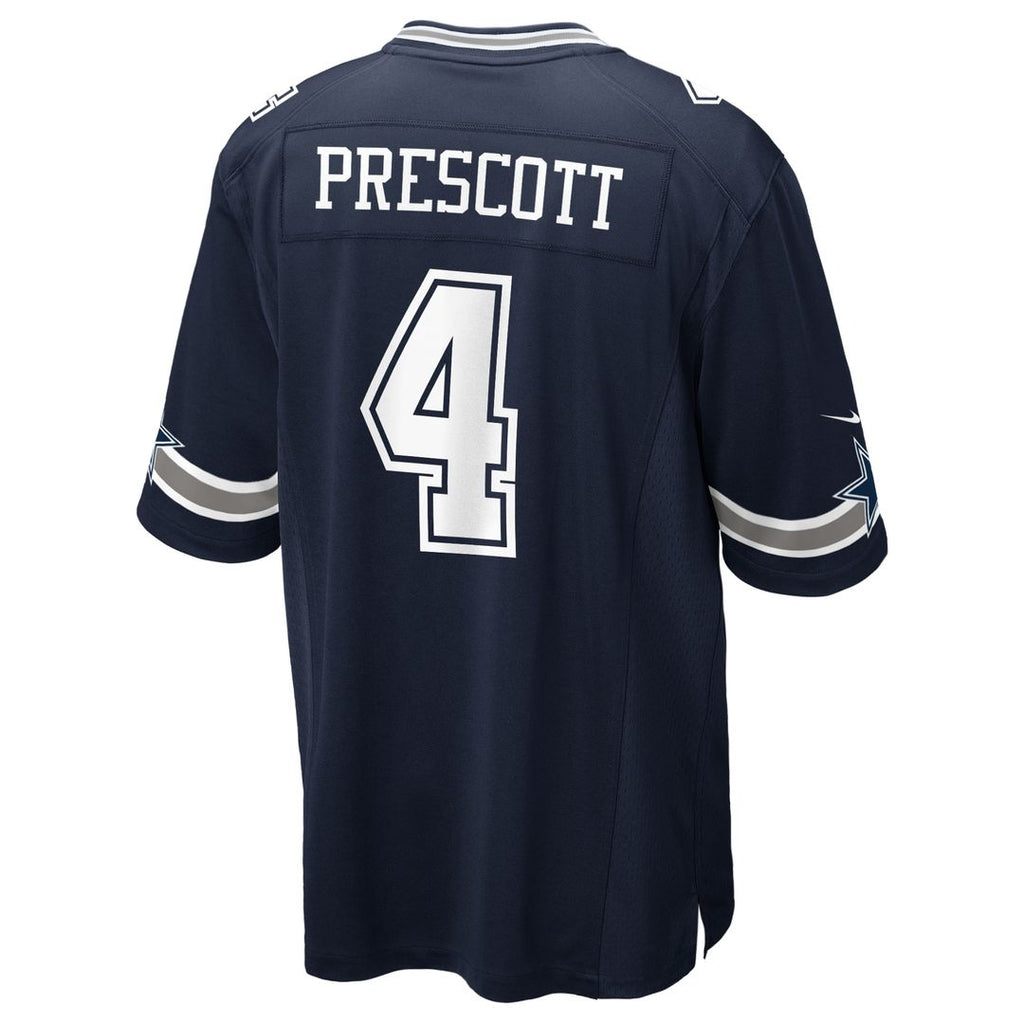 Dak Prescott Dallas Cowboys Nike Youth Game Official Jersey - Navy