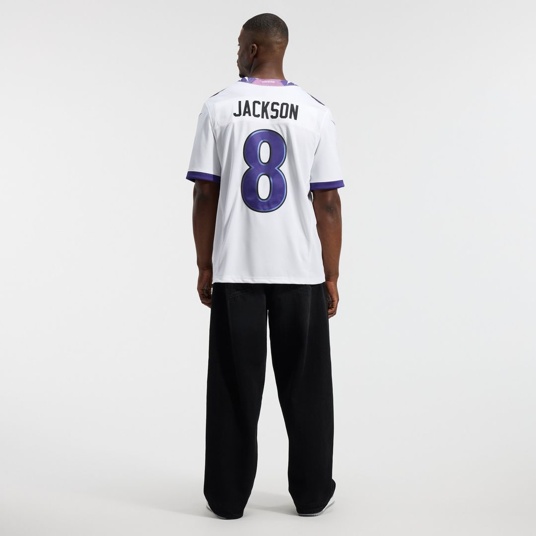 Lamar Jackson Baltimore Ravens Nike Vapor F.U.S.E. Stitched Limited Official Jersey - Purple