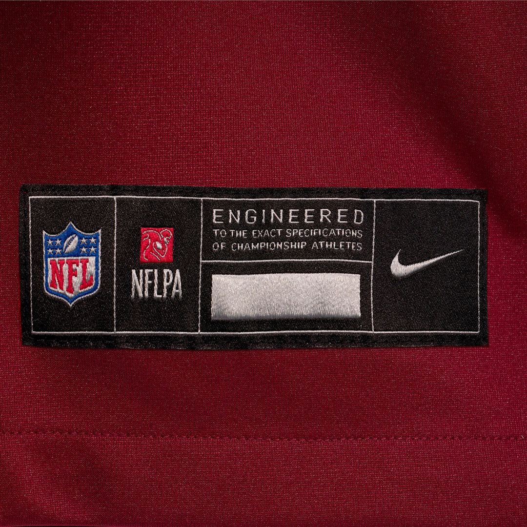 Josh Conerly Jr. Washington Commanders Nike Team Game Official Jersey - Burgundy