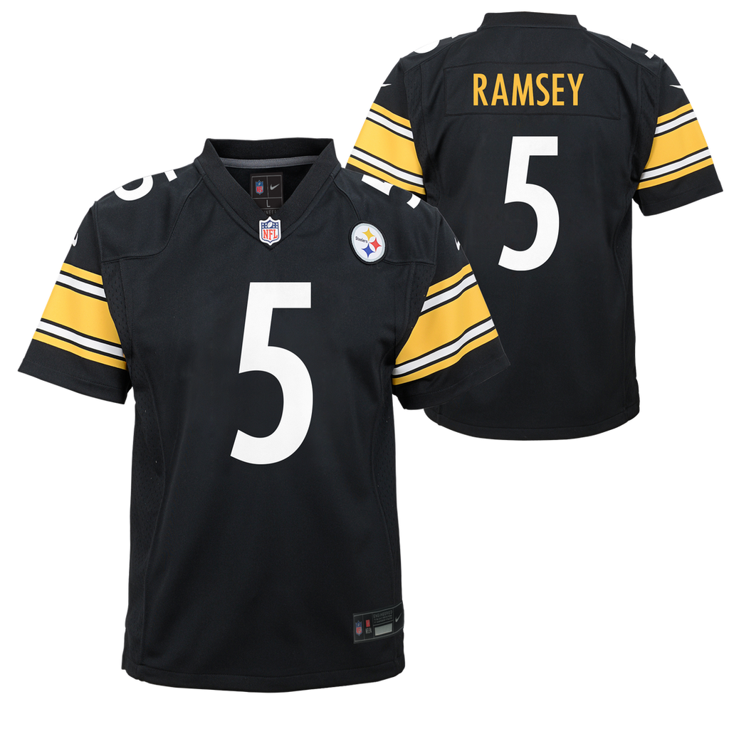 Jalen Ramsey Pittsburgh Steelers Nike Youth Team Game Official Jersey - Black