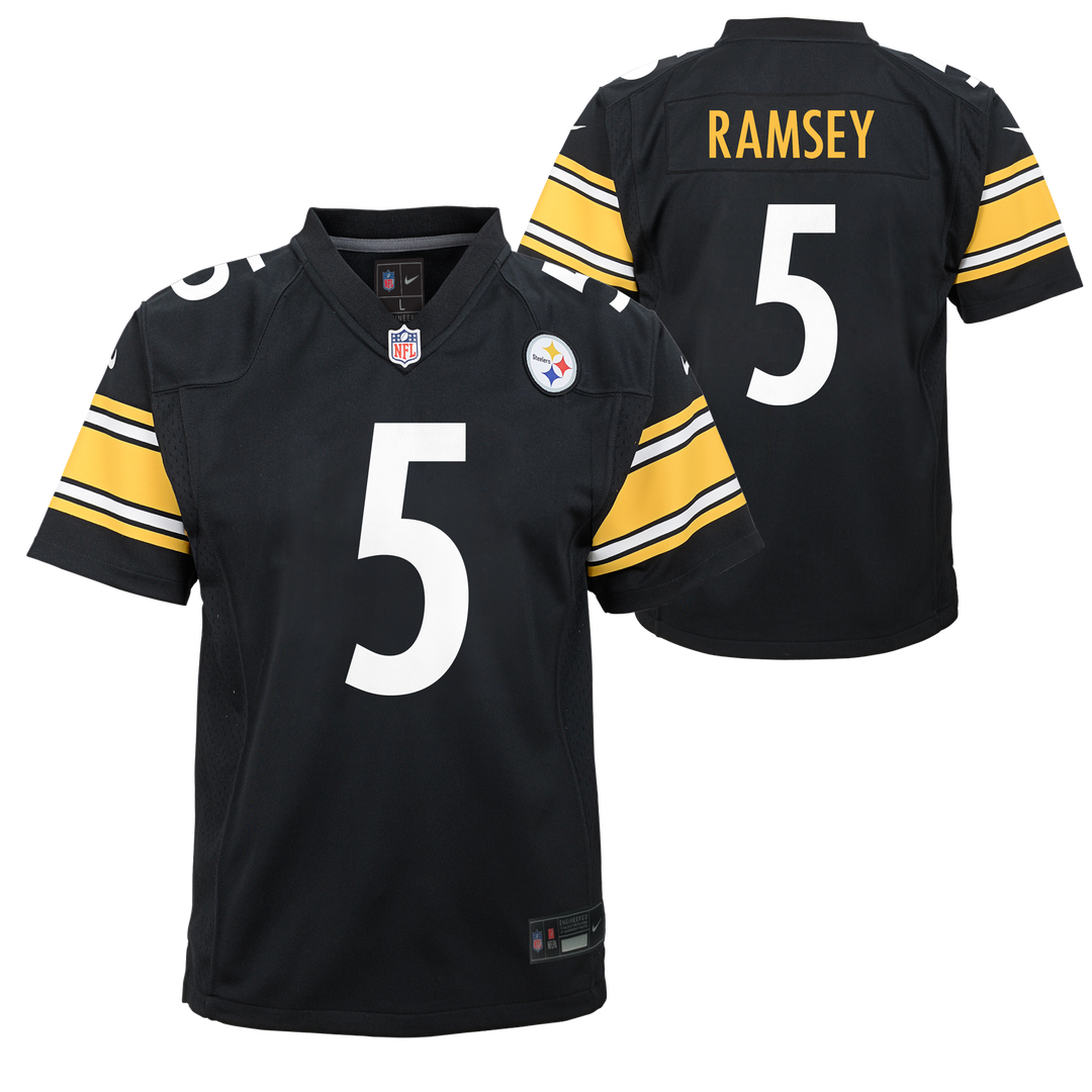 Jalen Ramsey Pittsburgh Steelers Nike Youth Team Game Official Jersey - Black