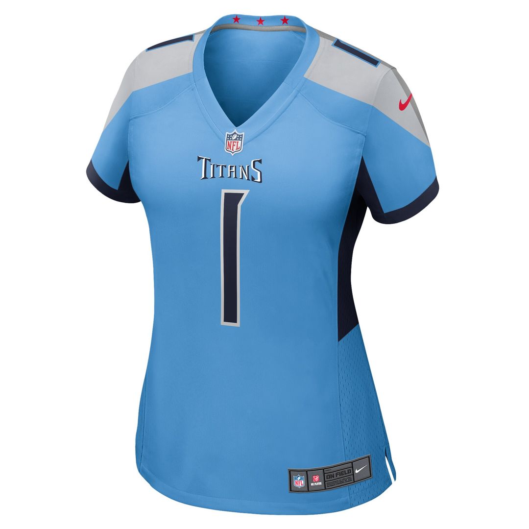 Cameron Ward Tennessee Titans Nike Women's Team Game Official Jersey - Light Blue